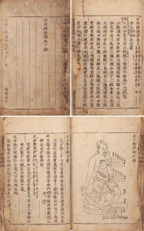 作品詳細: 十四経発揮 合一冊古活字版
